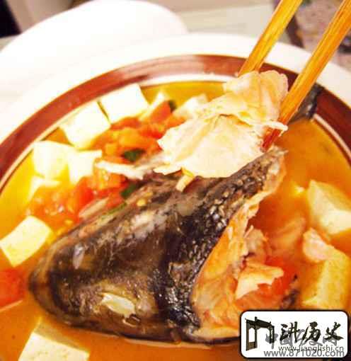 三文鱼头豆腐汤怎么做