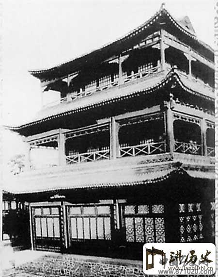 热河行宫清音阁大戏台