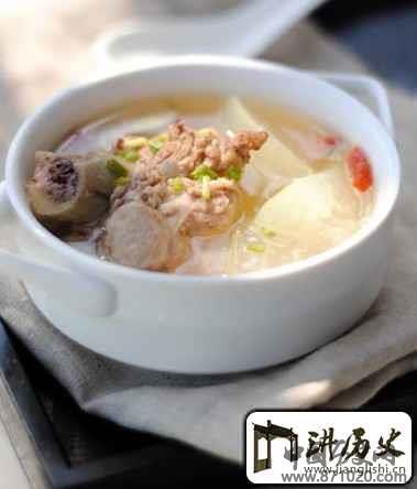 中国饮食：冬瓜火腿煲老鸭的做法