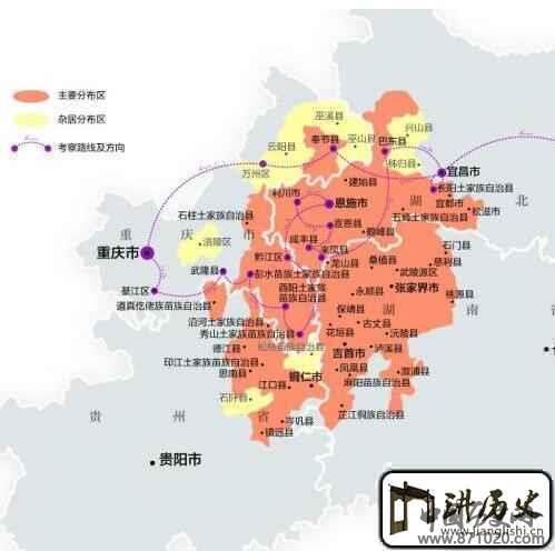 土家族的人口有多少土家族的分布地在哪里