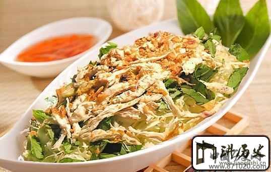 东南亚菜——越式船型沙拉