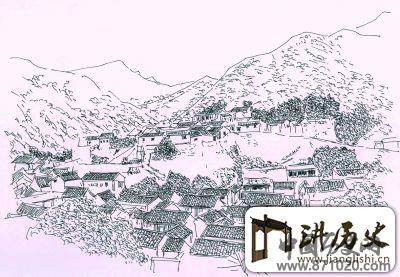 北京门头沟爨底下村