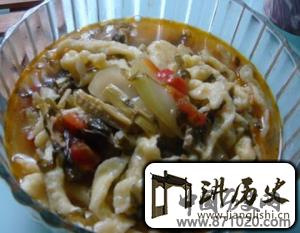 开胃食谱推荐：番茄雪菜卤