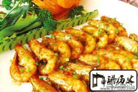 泰式菜——咖喱生煎大虾