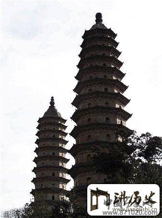 山西永祚寺双塔