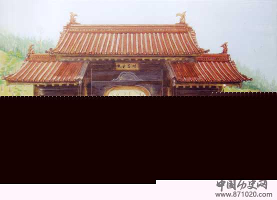 日本画家笔下的美丽寺庙