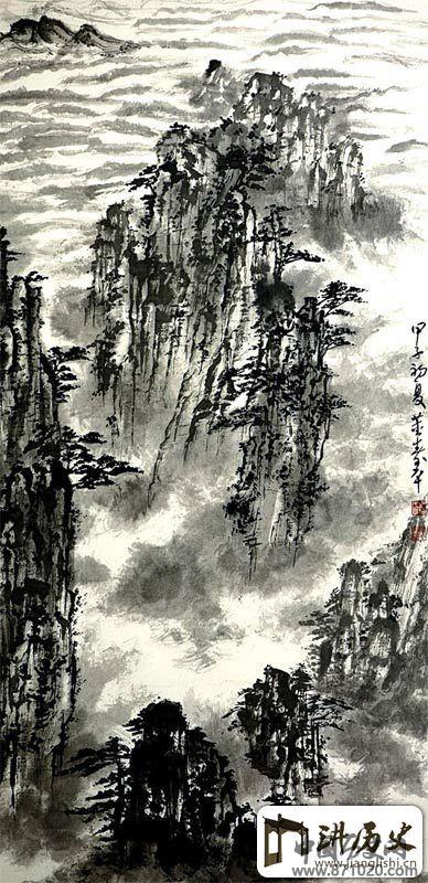 董寿平国画作品欣赏