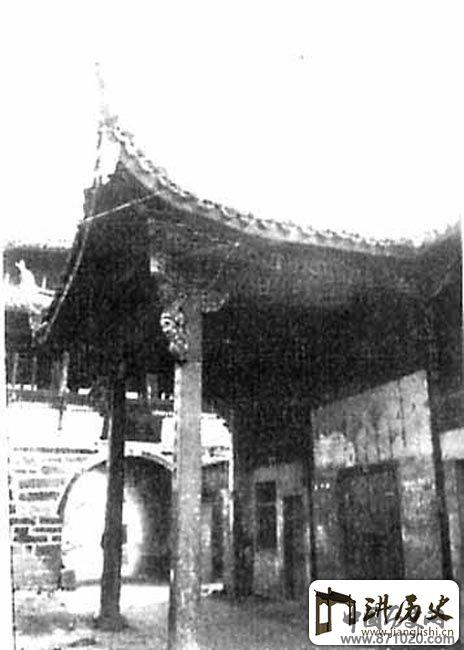 浙江武义县鸣阳楼路台