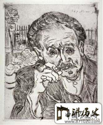 梵高版画欣赏