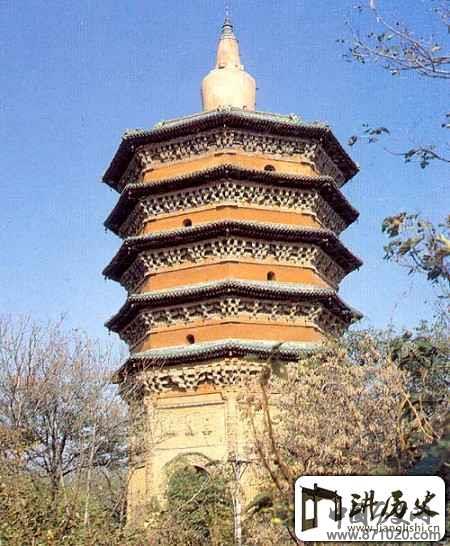 河南安阳市城内西北隅天宁寺塔（文峰塔）