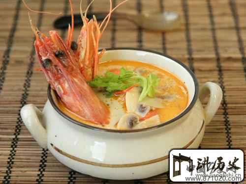东南亚特色美食：冬阴功汤