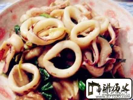 沙拉酱鱿鱼卷的做法