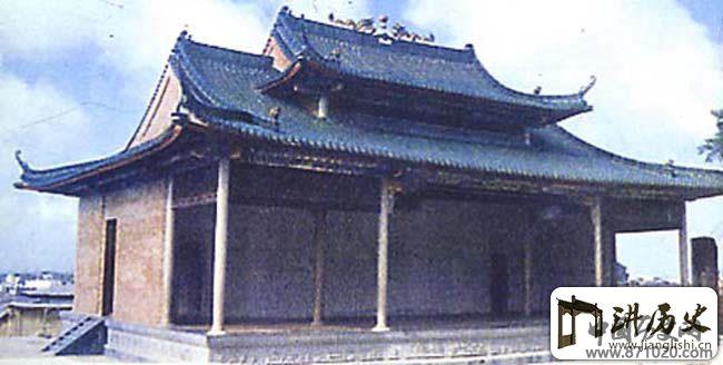 陆丰县碣石玄武山寺戏台
