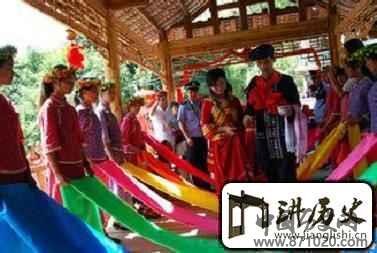 毛南族婚俗简介毛南族人要未出生先订婚