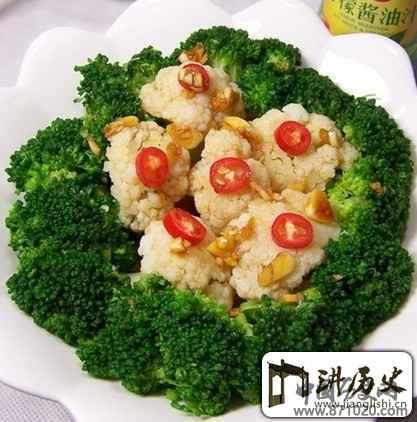 凉菜做法推荐：凉拌菜花的做法