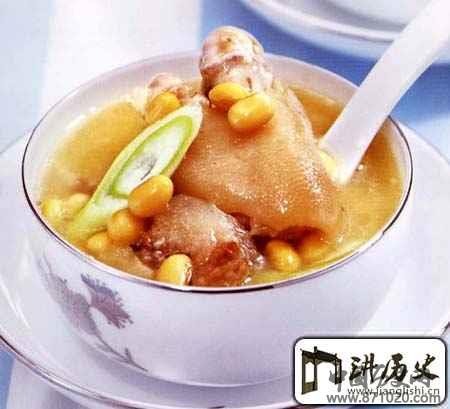 炖猪蹄的制作方法