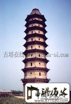 山东临清砖塔