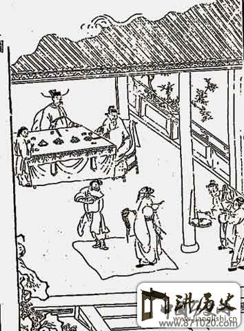 明《盛明杂剧·义犬记》插图