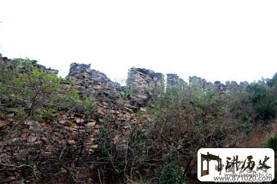 湖北孝昌县深山现清代古山寨遗址(图)