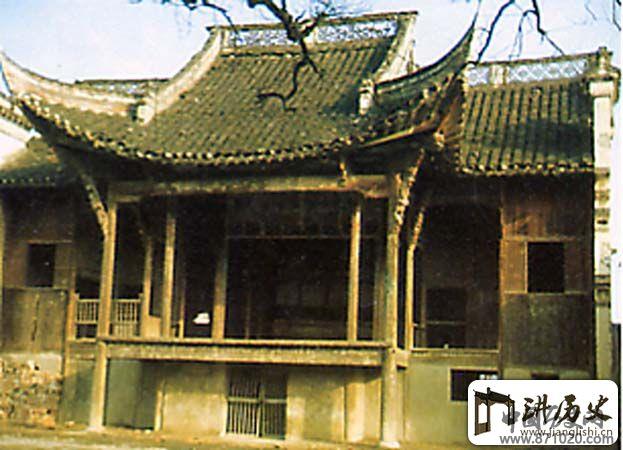 高淳县沧溪乡三元殿戏楼
