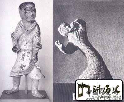 汉代男子曲裾