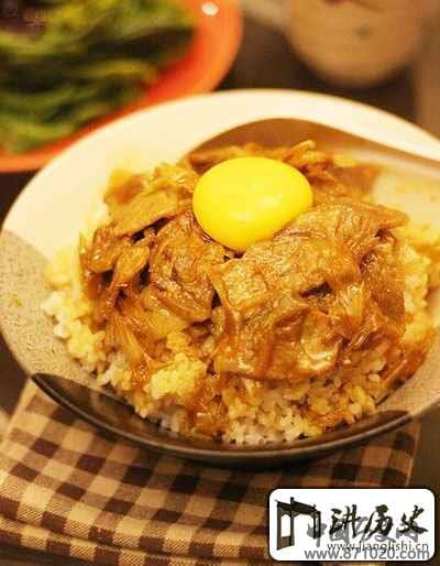 日本料理：大葱豚肉丼的做法