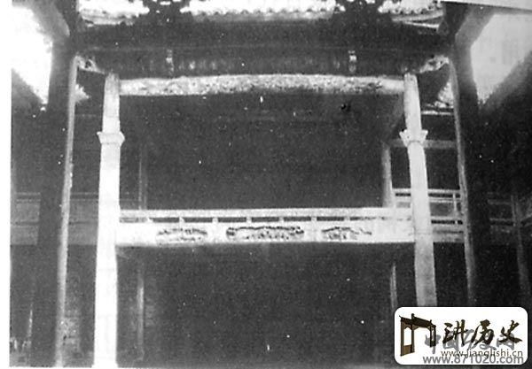修水县全丰余家祠堂戏楼