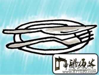 商务饮食礼仪之西餐礼仪图解