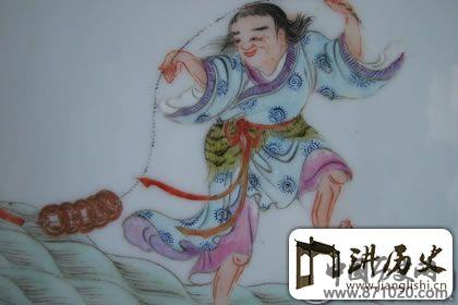 道教文化中的历史人物，刘海戏蟾故事