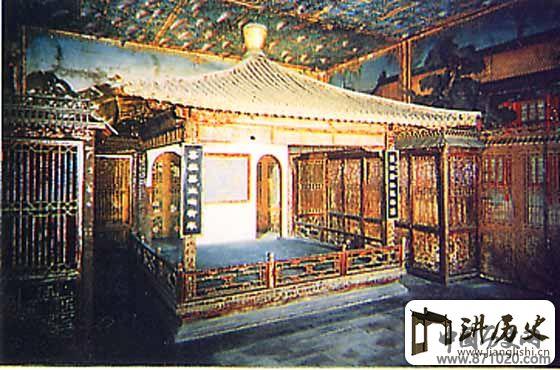 宁寿宫倦勤斋室内戏台(1)