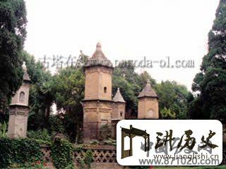陕西大慈恩寺塔林