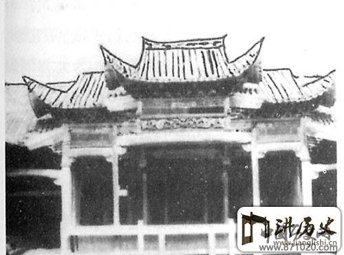 江西乐平县涌山敦本堂戏楼