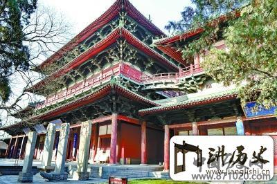 千年古寺隆兴寺修缮存世界古建筑孤例摩尼殿