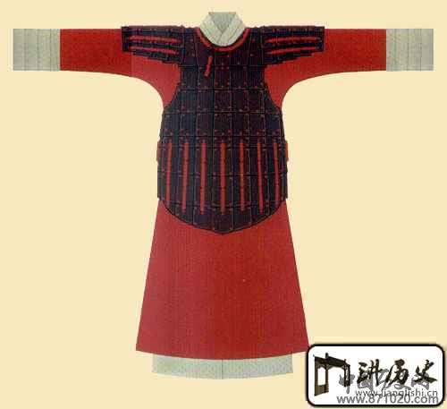 秦代兵士铠甲