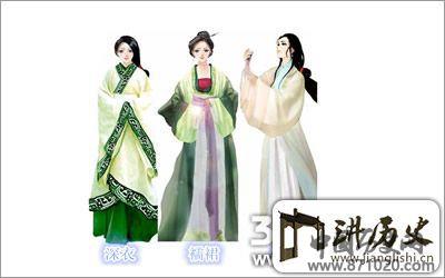 汉服图片大全，汉服手绘图片