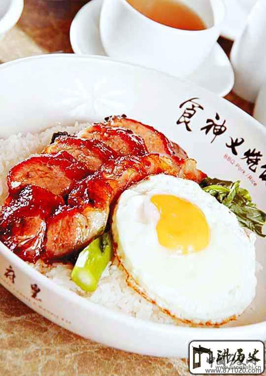 美味又简单的快餐：叉烧饭