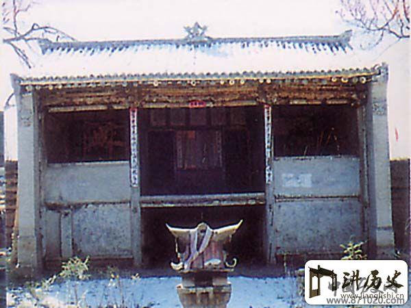 互助县台子乡楼子滩古戏楼