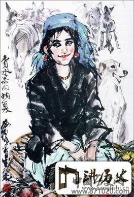 黄胄国画作品欣赏