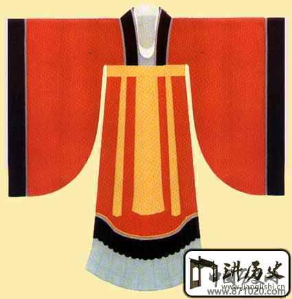 唐代文官大袖礼服