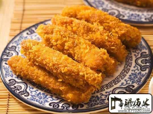 泰国美食炸香蕉做法