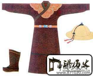 元代贵族便服只一