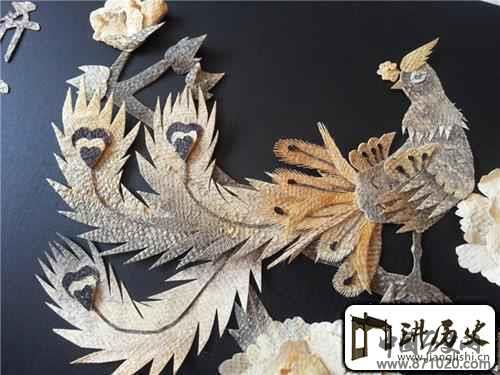 赫哲族非物资文化遗产介绍赫哲族鱼骨工艺