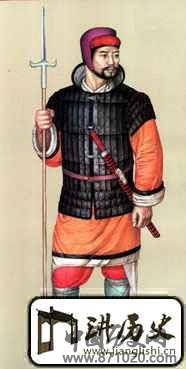 西汉骑士服饰