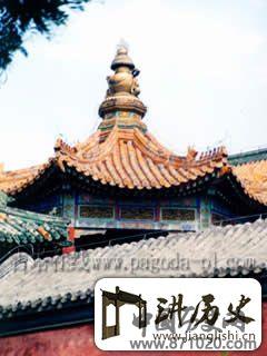 北京北海七佛塔塔亭