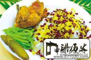 伊朗特色美食：红花米饭