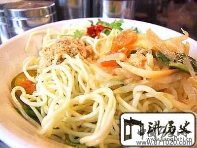 泰式凉面的制作