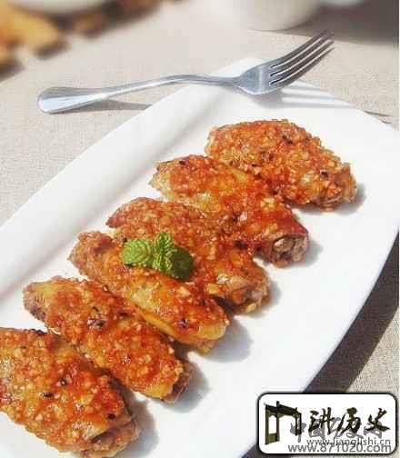 蒜香茄汁烤翅