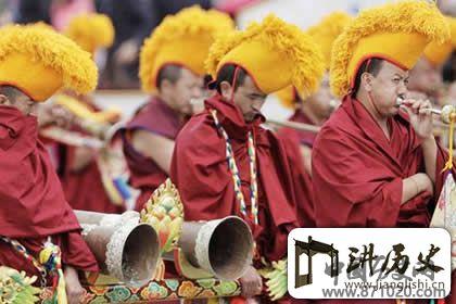 藏传佛教颜色代表，藏传佛教尊崇的颜色