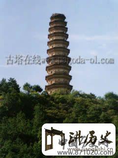 陕西柏山寺塔