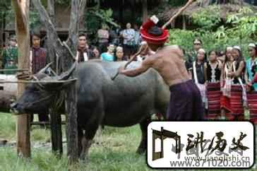 佤族祭祀:佤族人是怎样镖牛祭拜司岗里的